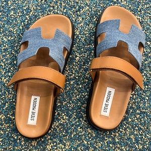 Steve Madden sandals .